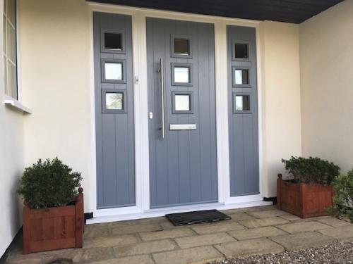 Composite Door - Grey Naples