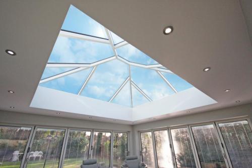 Extra Large Lantern Light Above Bi-Folds